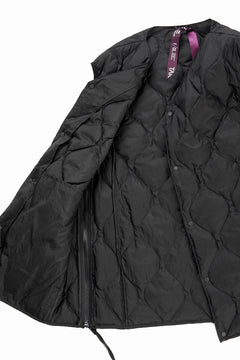 画像をギャラリービューアに読み込む, F/CE. x TAION® PACKABLE INNER DOWN VEST (BLACK)