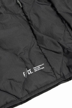 画像をギャラリービューアに読み込む, F/CE. x TAION® PACKABLE INNER DOWN JACKET (BLACK)