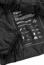画像をギャラリービューアに読み込む, F/CE. x TAION® PACKABLE INNER DOWN JACKET (BLACK)