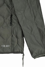 画像をギャラリービューアに読み込む, F/CE. x TAION® PACKABLE INNER DOWN JACKET (OLIVE GRAY)