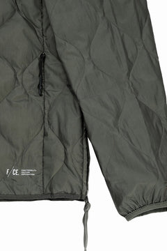 画像をギャラリービューアに読み込む, F/CE. x TAION® PACKABLE INNER DOWN JACKET (OLIVE GRAY)