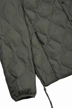 画像をギャラリービューアに読み込む, F/CE. x TAION® PACKABLE INNER DOWN JACKET (OLIVE GRAY)