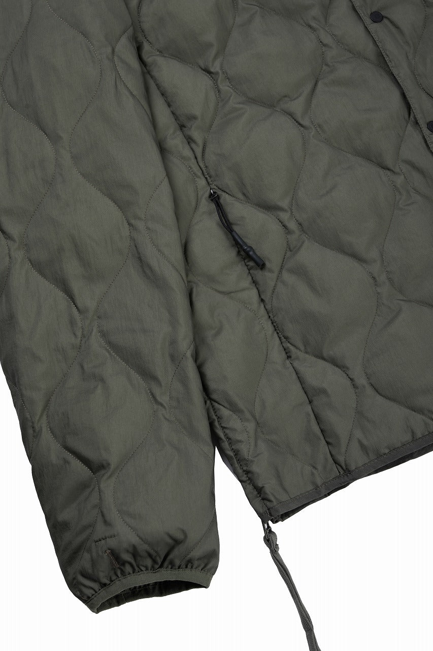 画像をギャラリービューアに読み込む, F/CE. x TAION® PACKABLE INNER DOWN JACKET (OLIVE GRAY)