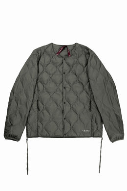 F/CE. x TAION® PACKABLE INNER DOWN JACKET (OLIVE GRAY)
