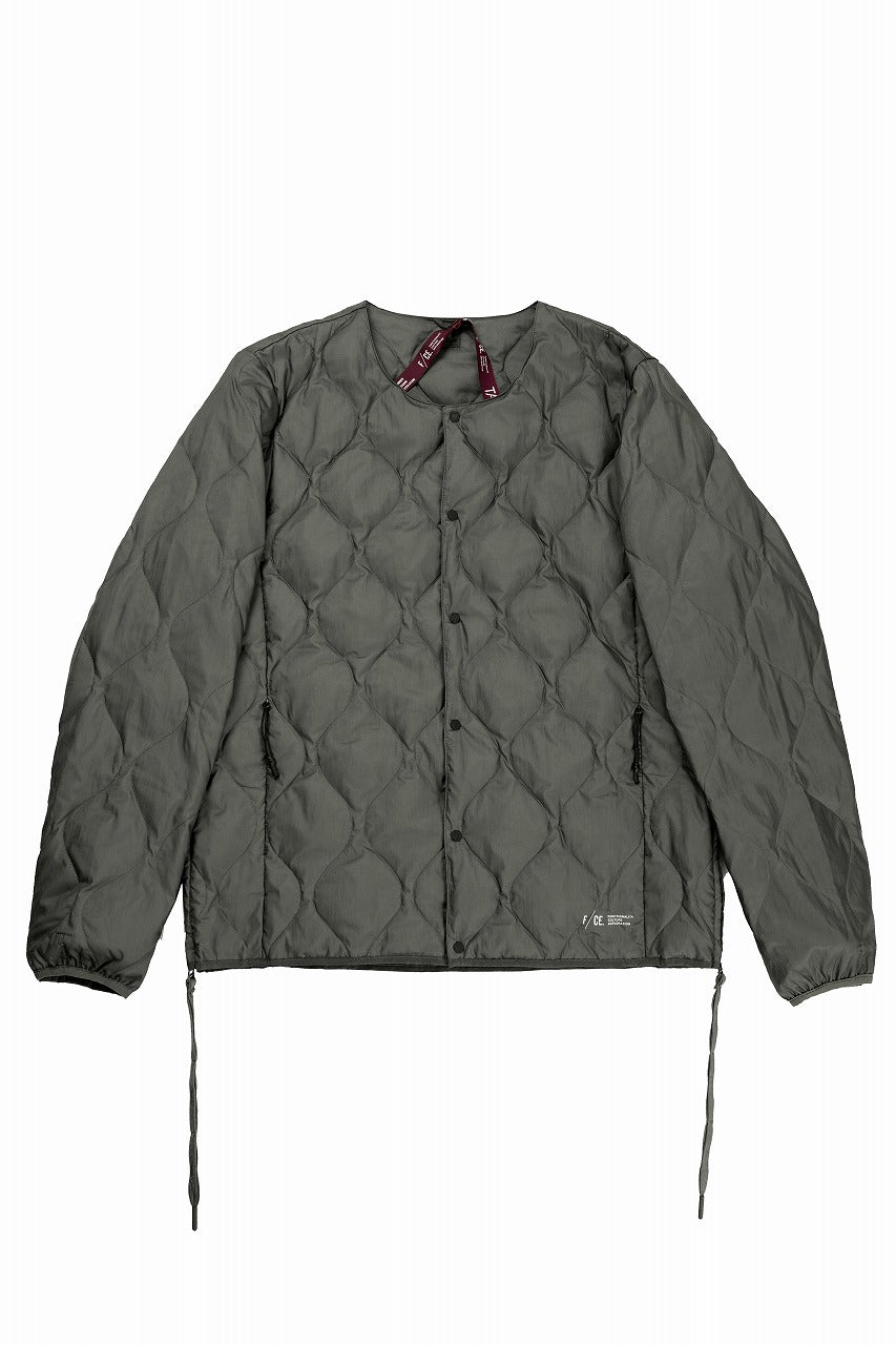 F/CE. x TAION® PACKABLE INNER DOWN JACKET (OLIVE GRAY)