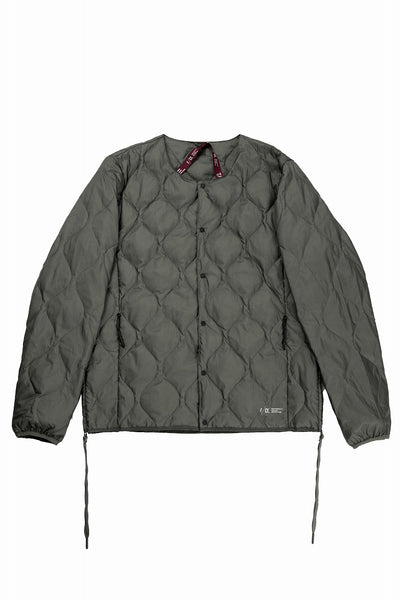 F/CE. x TAION® PACKABLE INNER DOWN JACKET (OLIVE GRAY)