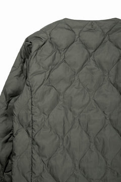 画像をギャラリービューアに読み込む, F/CE. x TAION® PACKABLE INNER DOWN JACKET (OLIVE GRAY)