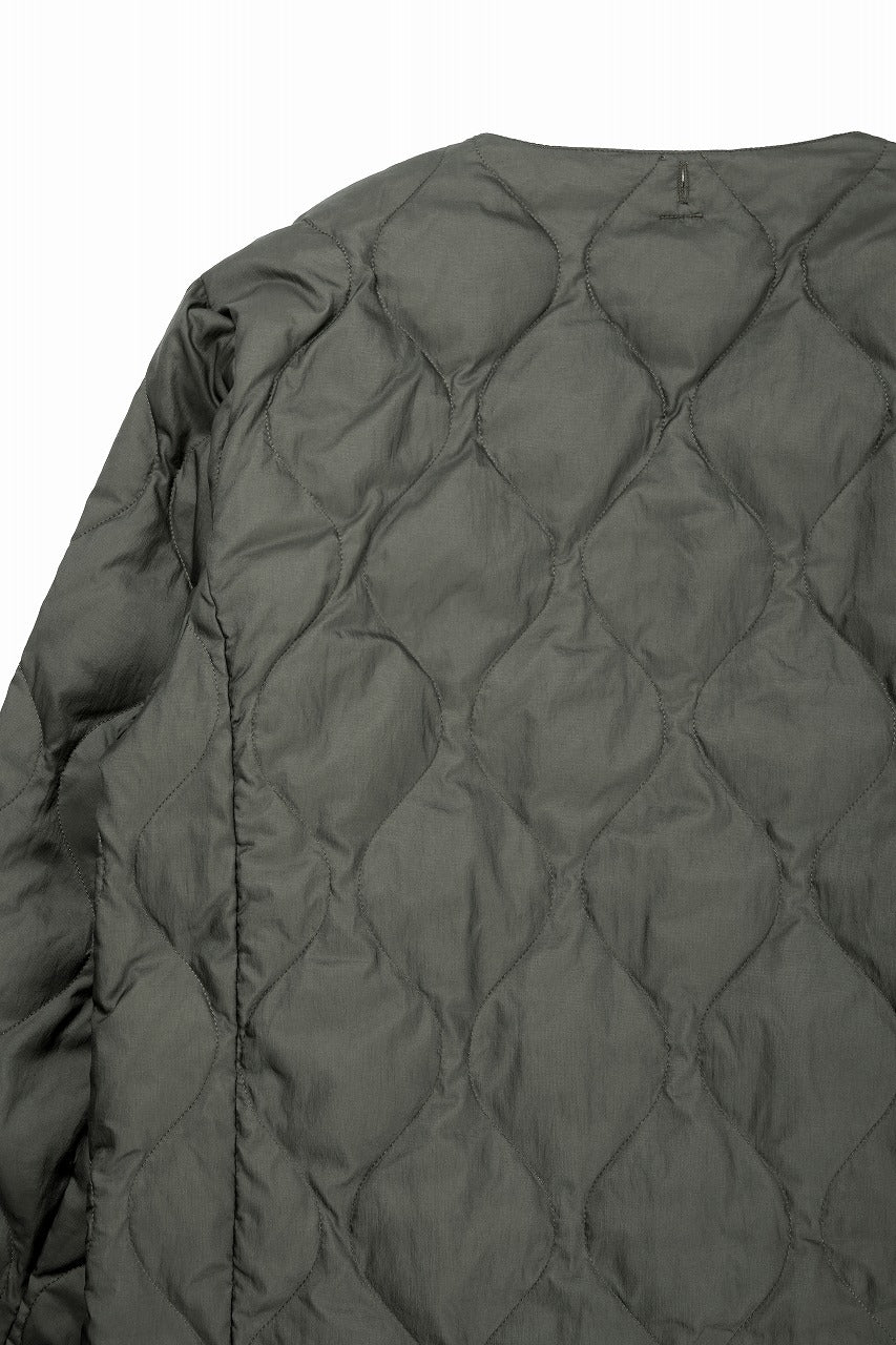 画像をギャラリービューアに読み込む, F/CE. x TAION® PACKABLE INNER DOWN JACKET (OLIVE GRAY)