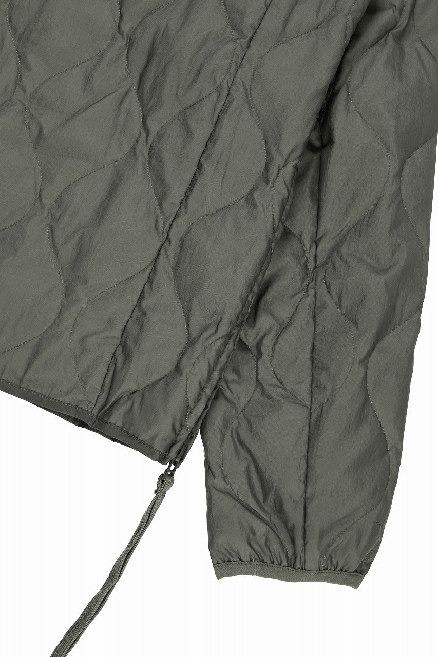 画像をギャラリービューアに読み込む, F/CE. x TAION® PACKABLE INNER DOWN JACKET (OLIVE GRAY)