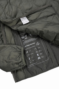 画像をギャラリービューアに読み込む, F/CE. x TAION® PACKABLE INNER DOWN JACKET (OLIVE GRAY)
