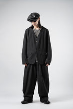 Load image into Gallery viewer, KLASICA "BELLE-SW" 2B V-CUT WORK JACKET / AMBIENCE ANTIQUE DRAPER (CACAO NIB)