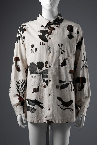 Aleksandr Manamis exclusive AUTOMNE VERT CLASSIC SHIRT (AUTOMNE VERT)