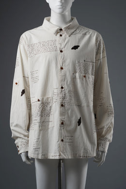 Aleksandr Manamis HERBARIUM NOTES CLASSIC SHIRT (HERBARIUM NOTES)