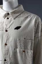 Load image into Gallery viewer, Aleksandr Manamis HERBARIUM NOTES CLASSIC SHIRT (HERBARIUM NOTES)