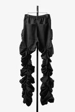 画像をギャラリービューアに読み込む, 【SAMPLE】A.F ARTEFACT MONSTER TUCK VOLUME BAGGY PANTS / LUXE-TWILL (BLACK)