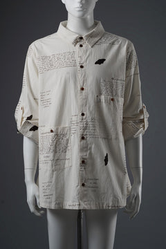 Load image into Gallery viewer, Aleksandr Manamis HERBARIUM NOTES CLASSIC SHIRT (HERBARIUM NOTES)