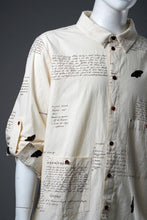 Load image into Gallery viewer, Aleksandr Manamis HERBARIUM NOTES CLASSIC SHIRT (HERBARIUM NOTES)