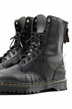 画像をギャラリービューアに読み込む, Y's x Dr. Martens 10 EYES BACK ZIP THREAD BOOTS (BLACK)