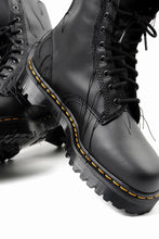 画像をギャラリービューアに読み込む, Y's x Dr. Martens 10 EYES BACK ZIP THREAD BOOTS (BLACK)