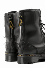 画像をギャラリービューアに読み込む, Y's x Dr. Martens 10 EYES BACK ZIP THREAD BOOTS (BLACK)