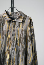 画像をギャラリービューアに読み込む, 【SAMPLE】A.F ARTEFACT LOOSE OVER SHIRT / INK PAINTER (BROWN)