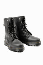 画像をギャラリービューアに読み込む, Y's x Dr. Martens 10 EYES BACK ZIP THREAD BOOTS (BLACK)