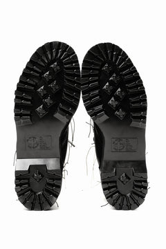 画像をギャラリービューアに読み込む, Y's x Dr. Martens 10 EYES BACK ZIP THREAD BOOTS (BLACK)