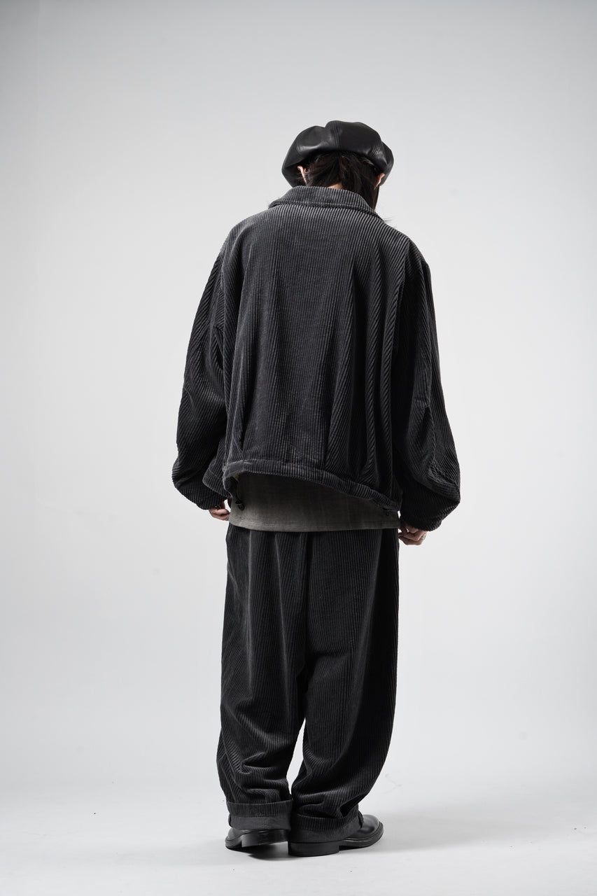 画像をギャラリービューアに読み込む, KLASICA "IRWELL-CD" WIDE ARM VOLUME BLOUSON / HI-SOFT FINISHED 5-WALE CORDUROY (IRON)