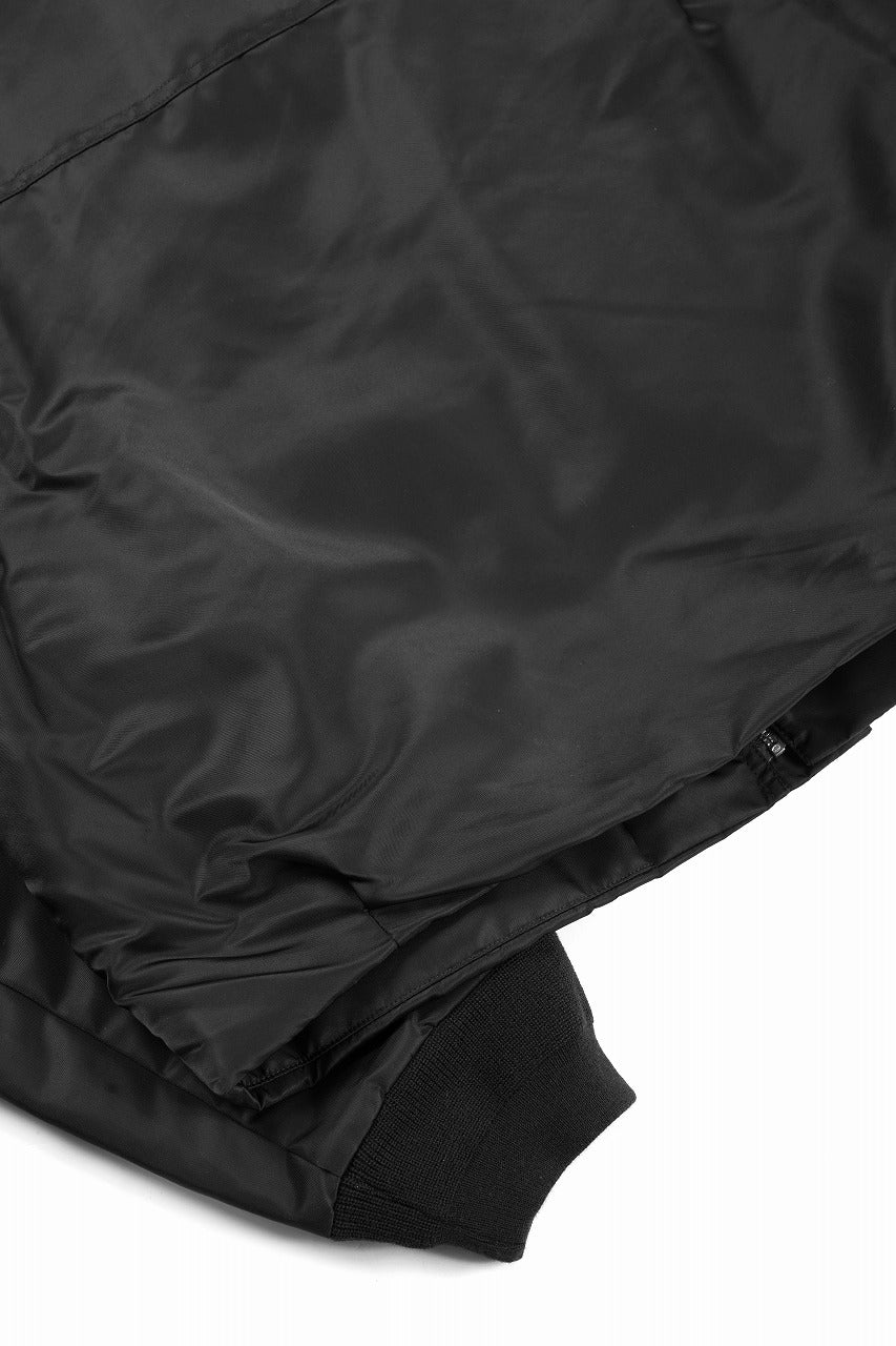 F/CE. FADING TWILL MIL JACKET (BLACK)