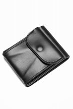 画像をギャラリービューアに読み込む, ISAMU KATAYAMA BACKLASH HORWEEN CHROMEXCEL 2FOLD WALLET / BLACK