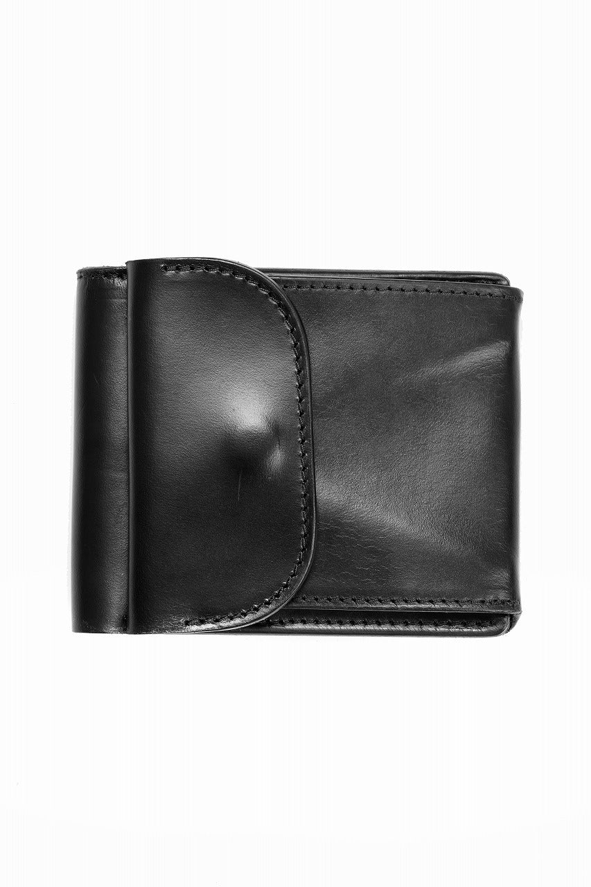 画像をギャラリービューアに読み込む, ISAMU KATAYAMA BACKLASH HORWEEN CHROMEXCEL 2FOLD WALLET / BLACK
