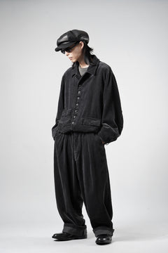 画像をギャラリービューアに読み込む, KLASICA "IRWELL-CD" WIDE ARM VOLUME BLOUSON / HI-SOFT FINISHED 5-WALE CORDUROY (IRON)