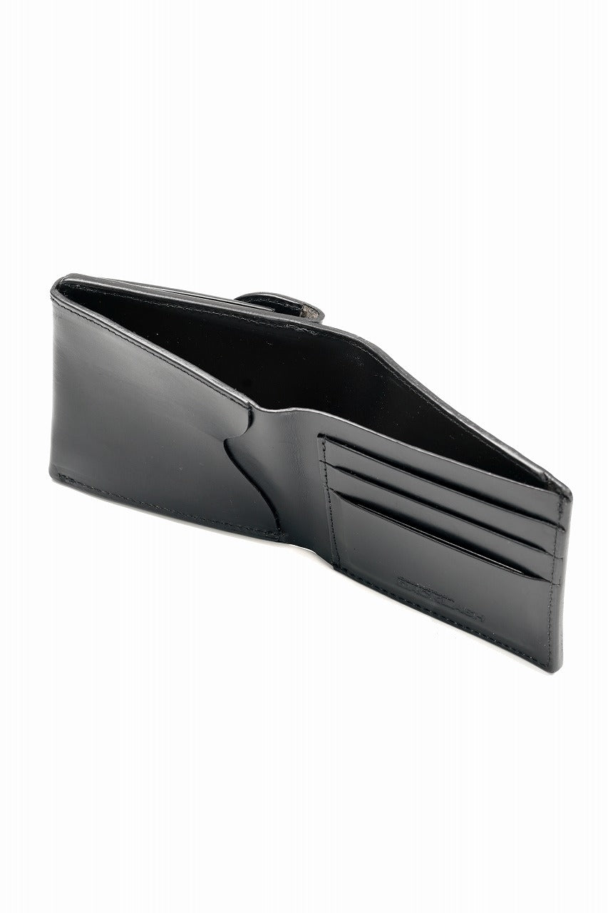 画像をギャラリービューアに読み込む, ISAMU KATAYAMA BACKLASH HORWEEN CHROMEXCEL 2FOLD WALLET / BLACK