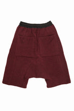 画像をギャラリービューアに読み込む, 【SAMPLE SALE】A.F ARTEFACT BOA FLEECE SARROUEL SHORTS (RED)
