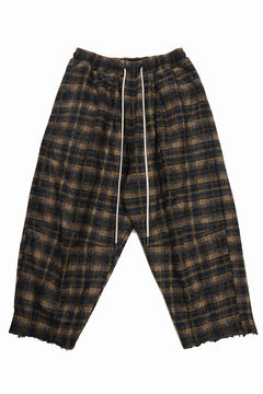 画像をギャラリービューアに読み込む, 【SAMPLE SALE】A.F ARTEFACT REVERSIVLE WIDE PANTS (BLACK BROWN x BLACK)