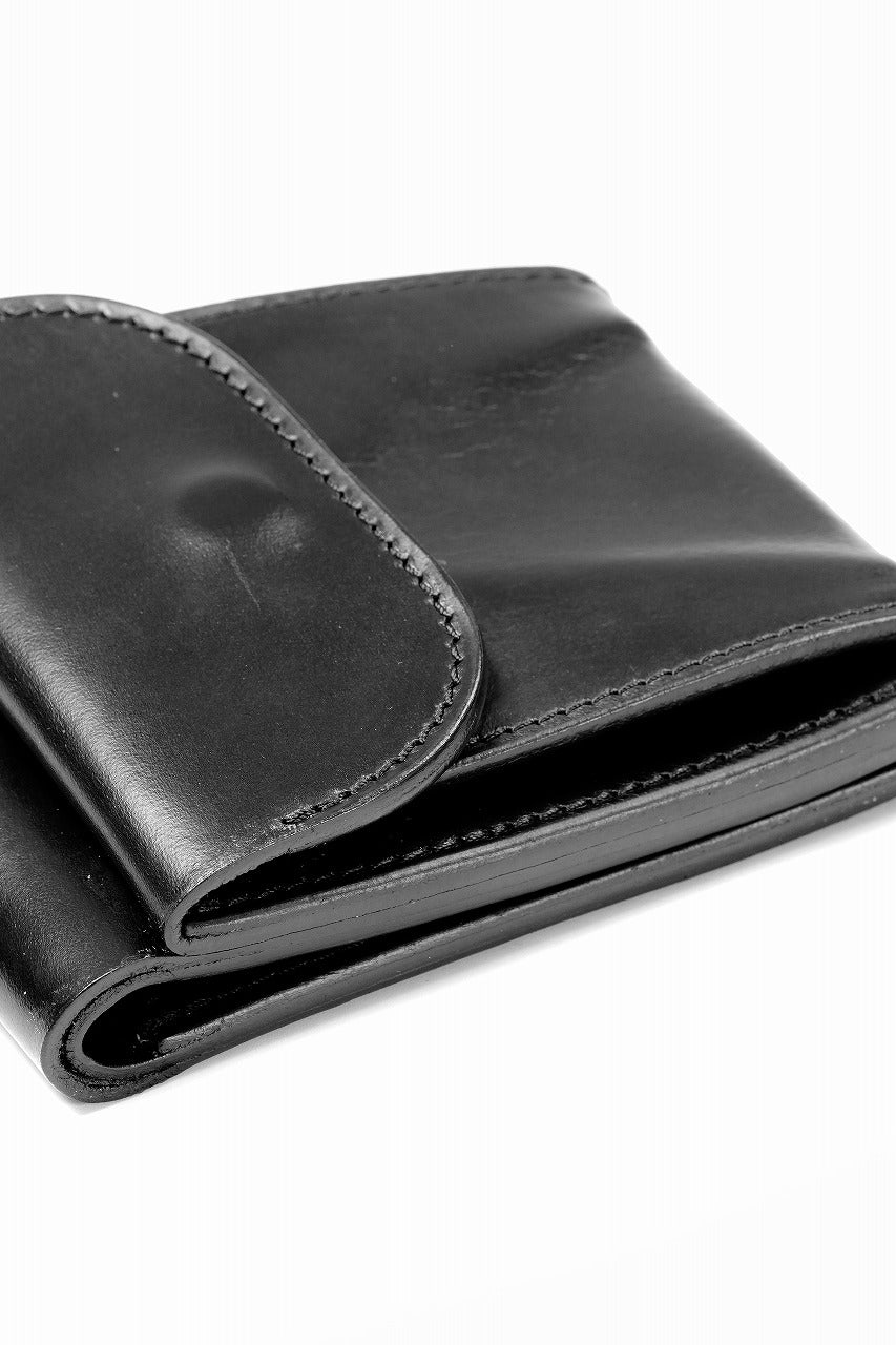 画像をギャラリービューアに読み込む, ISAMU KATAYAMA BACKLASH HORWEEN CHROMEXCEL 2FOLD WALLET / BLACK