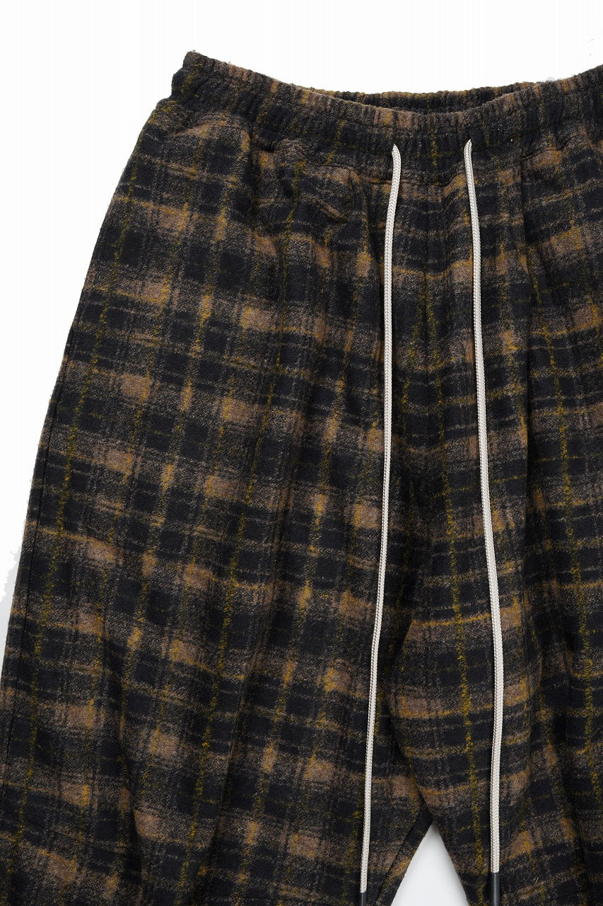 画像をギャラリービューアに読み込む, 【SAMPLE SALE】A.F ARTEFACT REVERSIVLE WIDE PANTS (BLACK BROWN x BLACK)