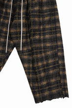 画像をギャラリービューアに読み込む, 【SAMPLE SALE】A.F ARTEFACT REVERSIVLE WIDE PANTS (BLACK BROWN x BLACK)