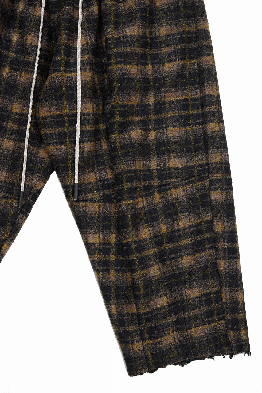 画像をギャラリービューアに読み込む, 【SAMPLE SALE】A.F ARTEFACT REVERSIVLE WIDE PANTS (BLACK BROWN x BLACK)