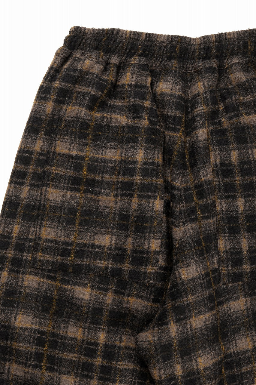 画像をギャラリービューアに読み込む, 【SAMPLE SALE】A.F ARTEFACT REVERSIVLE WIDE PANTS (BLACK BROWN x BLACK)