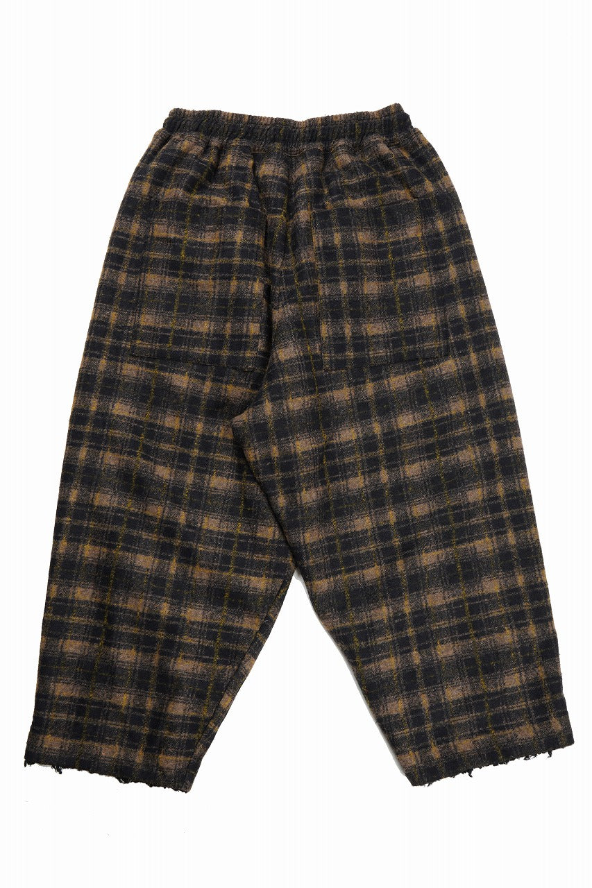 画像をギャラリービューアに読み込む, 【SAMPLE SALE】A.F ARTEFACT REVERSIVLE WIDE PANTS (BLACK BROWN x BLACK)