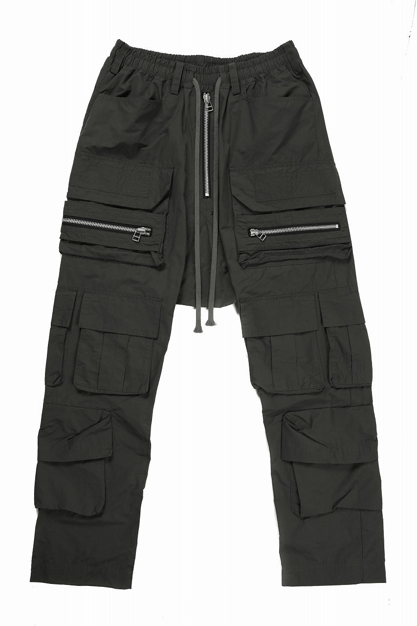 SAMPLE SALE】A.F ARTEFACT CARGO SAROUEL EASY PANTS / SMOOTH NYLON
