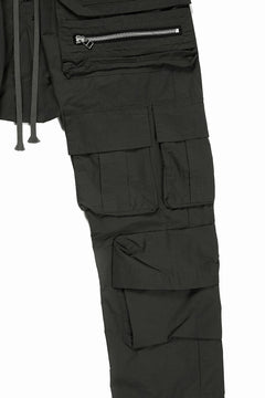 画像をギャラリービューアに読み込む, 【SAMPLE SALE】A.F ARTEFACT CARGO SAROUEL EASY PANTS / SMOOTH NYLON (KHAKI)