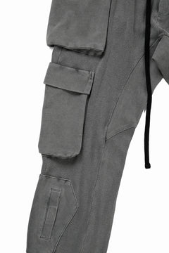 画像をギャラリービューアに読み込む, thom/krom MATMIX CARGO TROUSERS / STRUCTURED SOFT JERSEY (USED GREY)