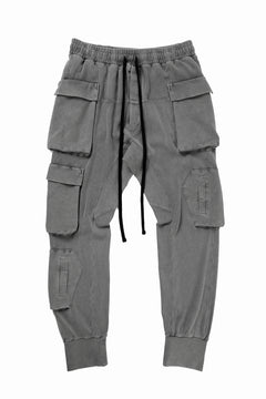 画像をギャラリービューアに読み込む, thom/krom MATMIX CARGO TROUSERS / STRUCTURED SOFT JERSEY (USED GREY)