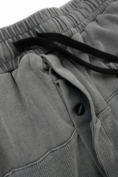 画像をギャラリービューアに読み込む, thom/krom MATMIX CARGO TROUSERS / STRUCTURED SOFT JERSEY (USED GREY)