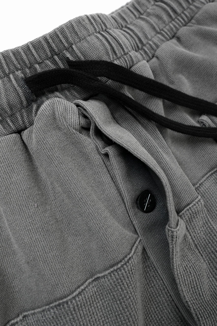 画像をギャラリービューアに読み込む, thom/krom MATMIX CARGO TROUSERS / STRUCTURED SOFT JERSEY (USED GREY)