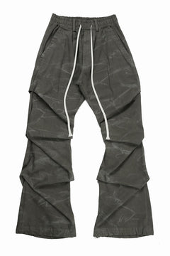 画像をギャラリービューアに読み込む, 【SAMPLE SALE】A.F ARTEFACT TUCK VOLUME BAGGY PANTS / VINTAGE DYED (KHAKI)