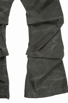 画像をギャラリービューアに読み込む, 【SAMPLE SALE】A.F ARTEFACT TUCK VOLUME BAGGY PANTS / VINTAGE DYED (KHAKI)
