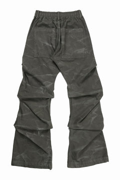 画像をギャラリービューアに読み込む, 【SAMPLE SALE】A.F ARTEFACT TUCK VOLUME BAGGY PANTS / VINTAGE DYED (KHAKI)